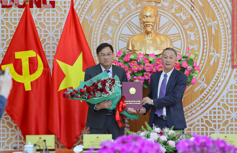 Đồng chí Võ Ngọc Hiệp giữ chức Phó Chủ tịch UBND tỉnh Lâm Đồng - Ảnh 1.