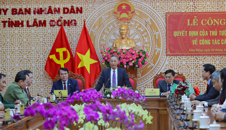 Đồng chí Võ Ngọc Hiệp giữ chức Phó Chủ tịch UBND tỉnh Lâm Đồng - Ảnh 2.