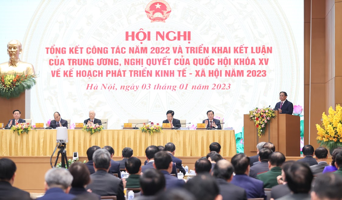 Tổng Bí thư Nguyễn Phú Trọng: Năm 2022 đạt nhiều thành tích và tiến bộ hơn năm 2021 - Ảnh 7.