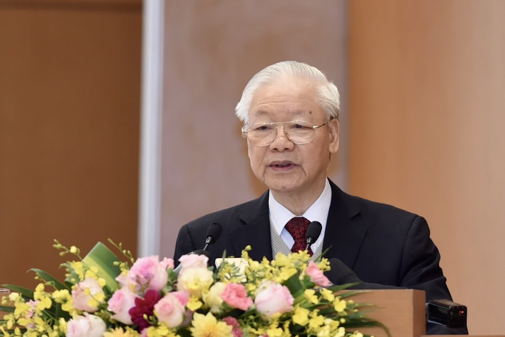 Tổng Bí thư Nguyễn Phú Trọng: Năm 2022 đạt nhiều thành tích và tiến bộ hơn năm 2021 - Ảnh 5.