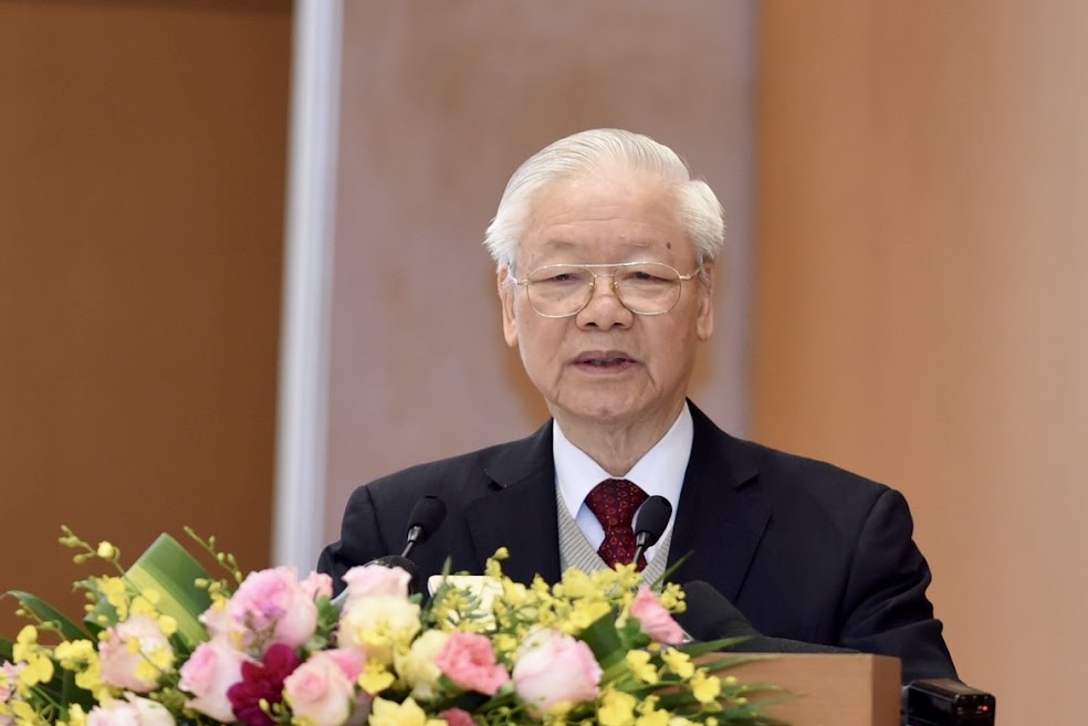 Tổng Bí thư Nguyễn Phú Trọng: Năm 2022 đạt nhiều thành tích và tiến bộ hơn năm 2021 - Ảnh 3.