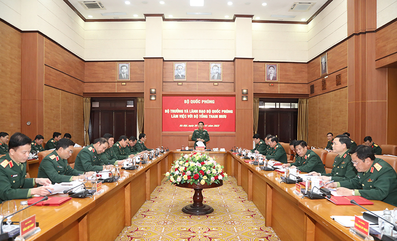 Đại tướng Phan Văn Giang: Năm 2023 là “Năm điều chỉnh tổ chức lực lượng” - Ảnh 1.
