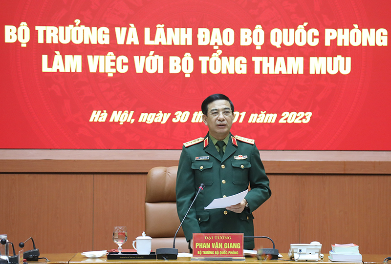 Đại tướng Phan Văn Giang: Năm 2023 là “Năm điều chỉnh tổ chức lực lượng” - Ảnh 2.