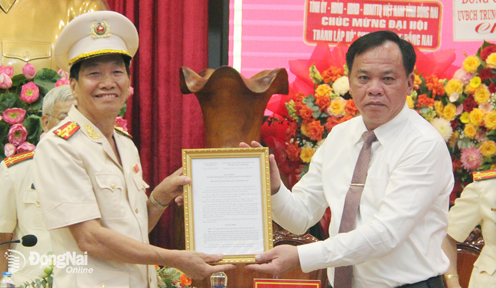 Đại tá, nguyên Phó Giám đốc Công an tỉnh làm Chủ tịch Hội Cựu CAND tỉnh - Ảnh 1.