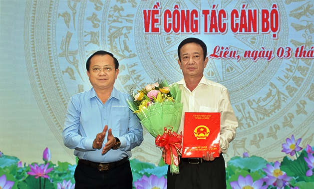 Bạc Liêu, Đắk Nông, Phú Thọ bổ nhiệm nhân sự mới - Ảnh 1.