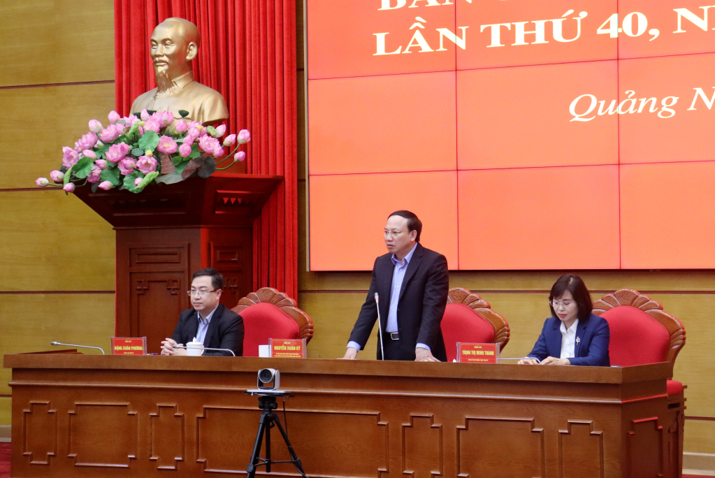 Quảng Ninh giới thiệu nhân sự kiện toàn chức danh Phó Bí thư Tỉnh ủy, Chủ tịch UBND tỉnh- Ảnh 1.