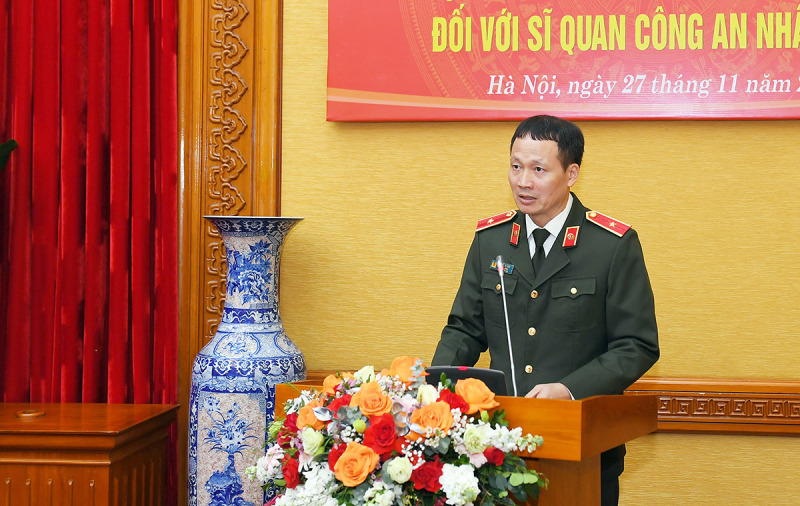 Ban Bí thư điều động Thiếu tướng Vũ Hồng Văn đến công tác tại Cơ quan Ủy ban Kiểm tra Trung ương- Ảnh 4.