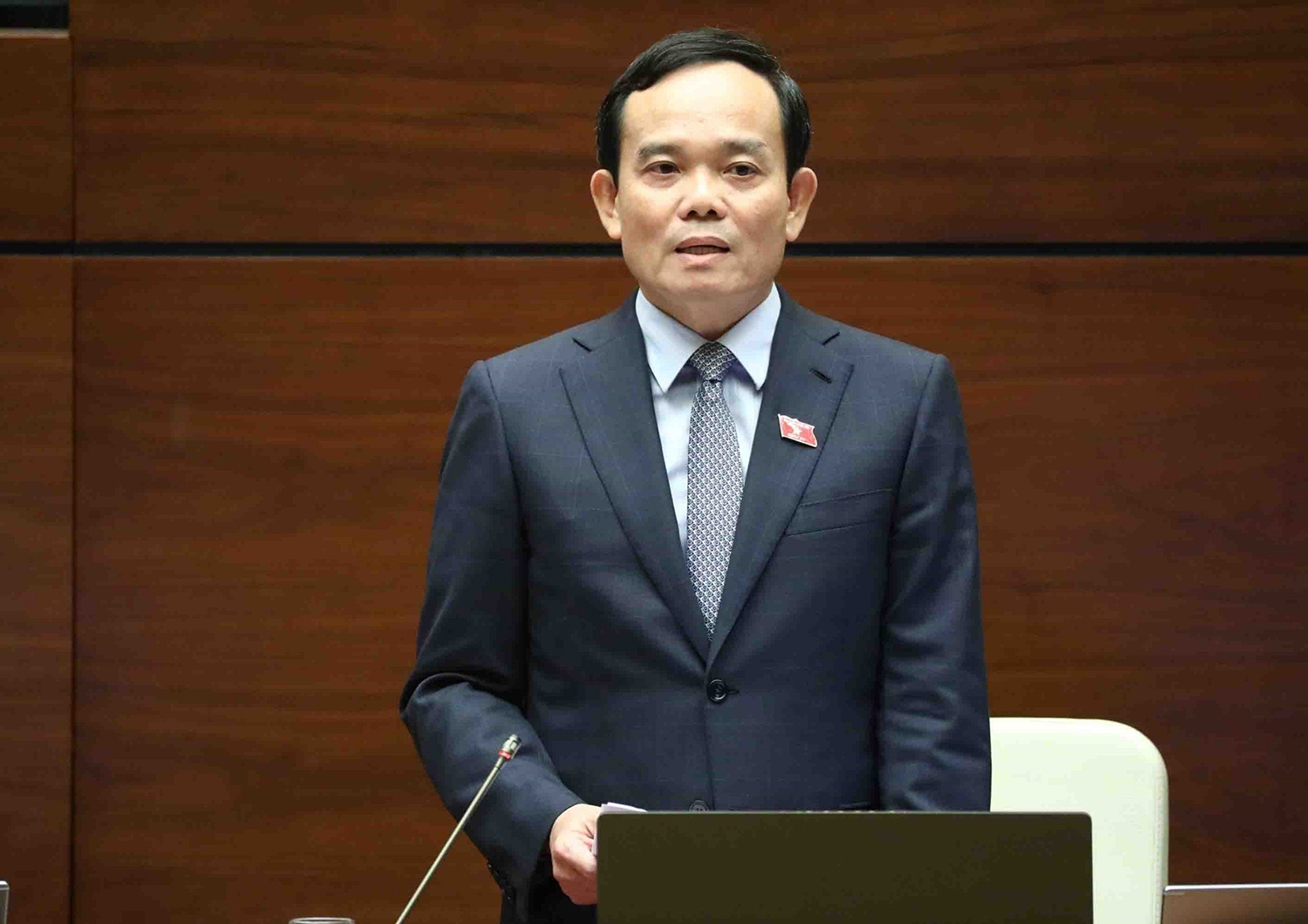 Phó Thủ tướng Trần Lưu Quang trả lời chất vấn - Ảnh 1.