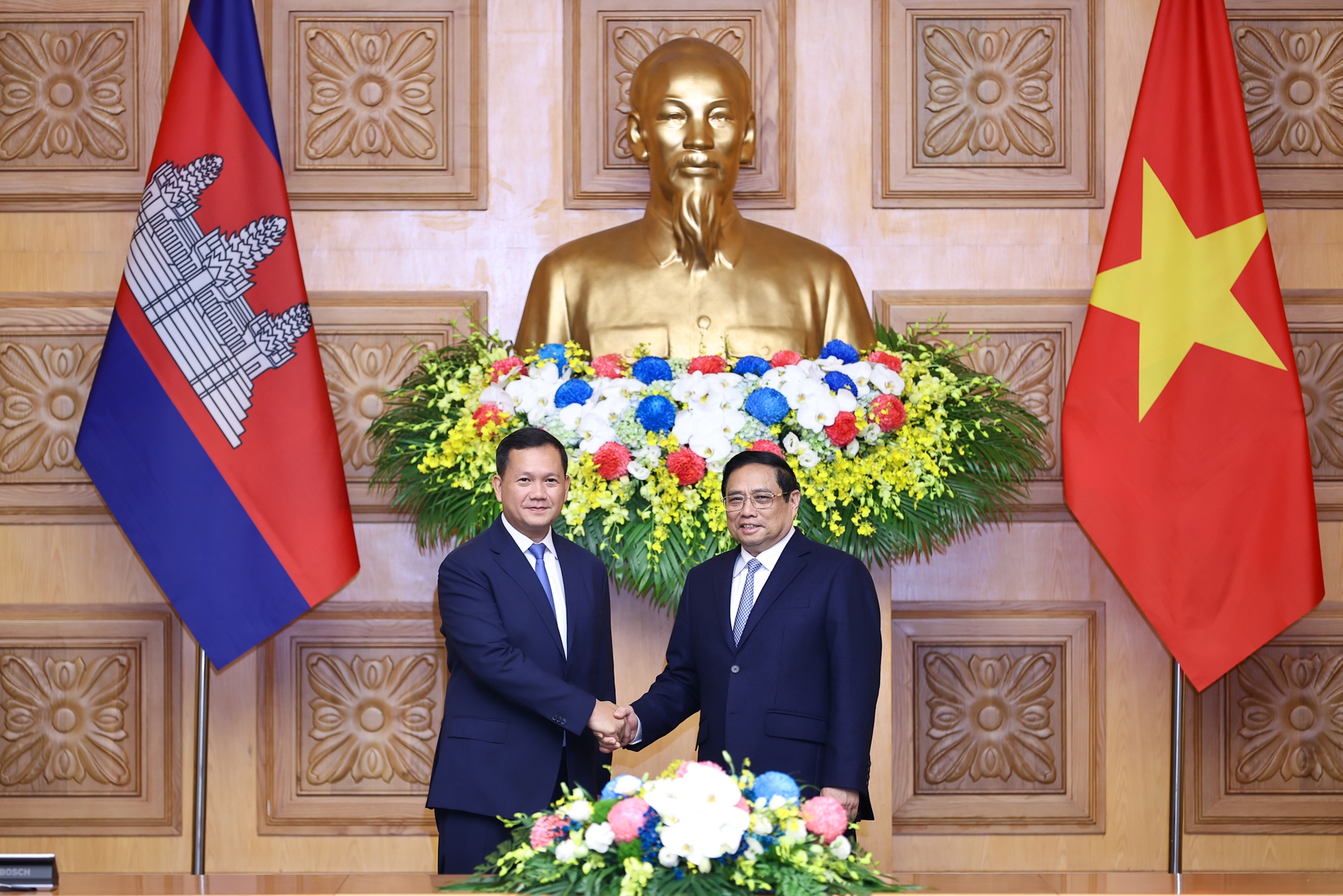 Việt Nam - Campuchia phấn đấu đạt 20 tỷ USD kim ngạch thương mại song phương- Ảnh 1.