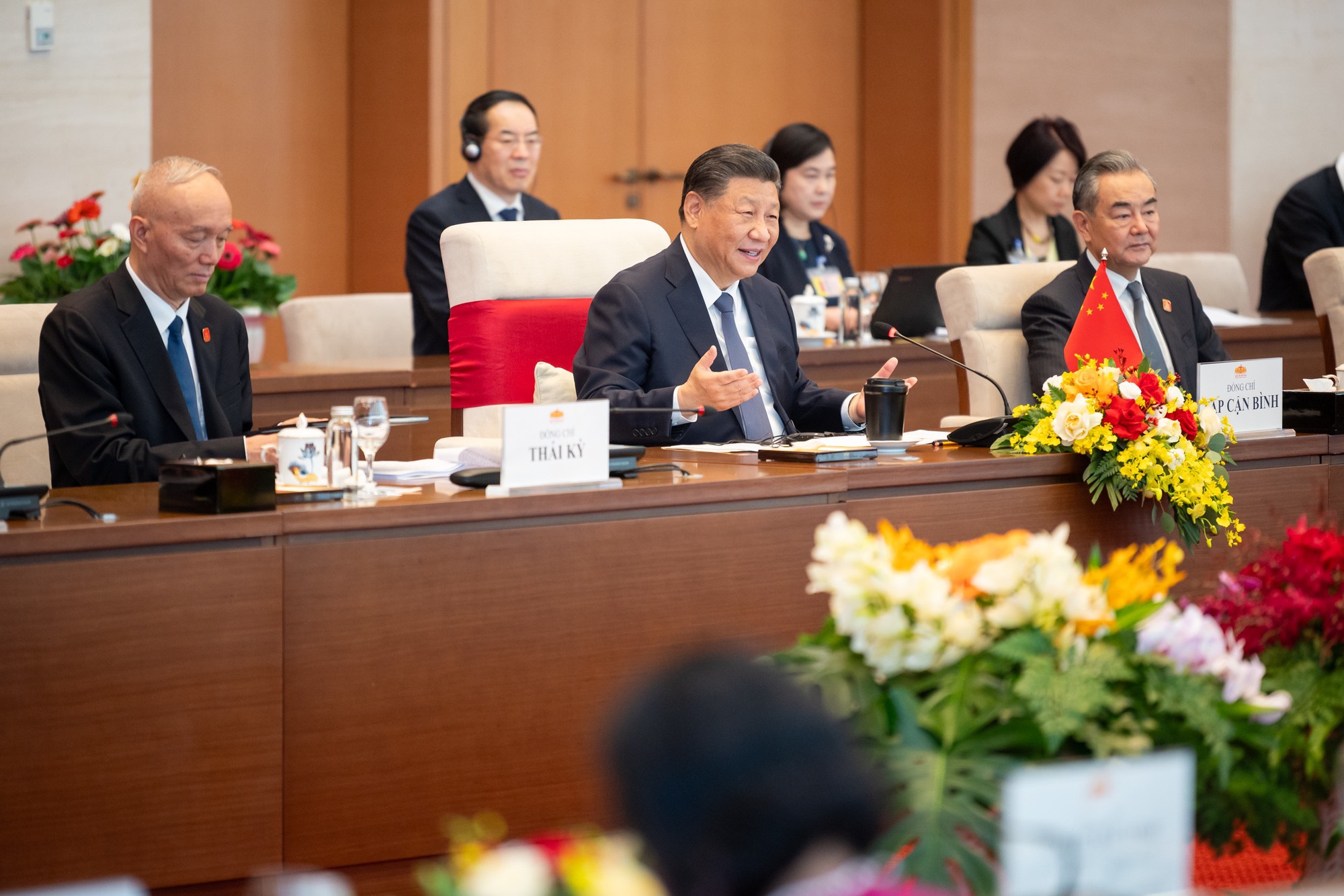 Chủ tịch Quốc hội Vương Đình Huệ hội kiến Tổng Bí thư, Chủ tịch nước Trung Quốc Tập Cận Bình- Ảnh 8.