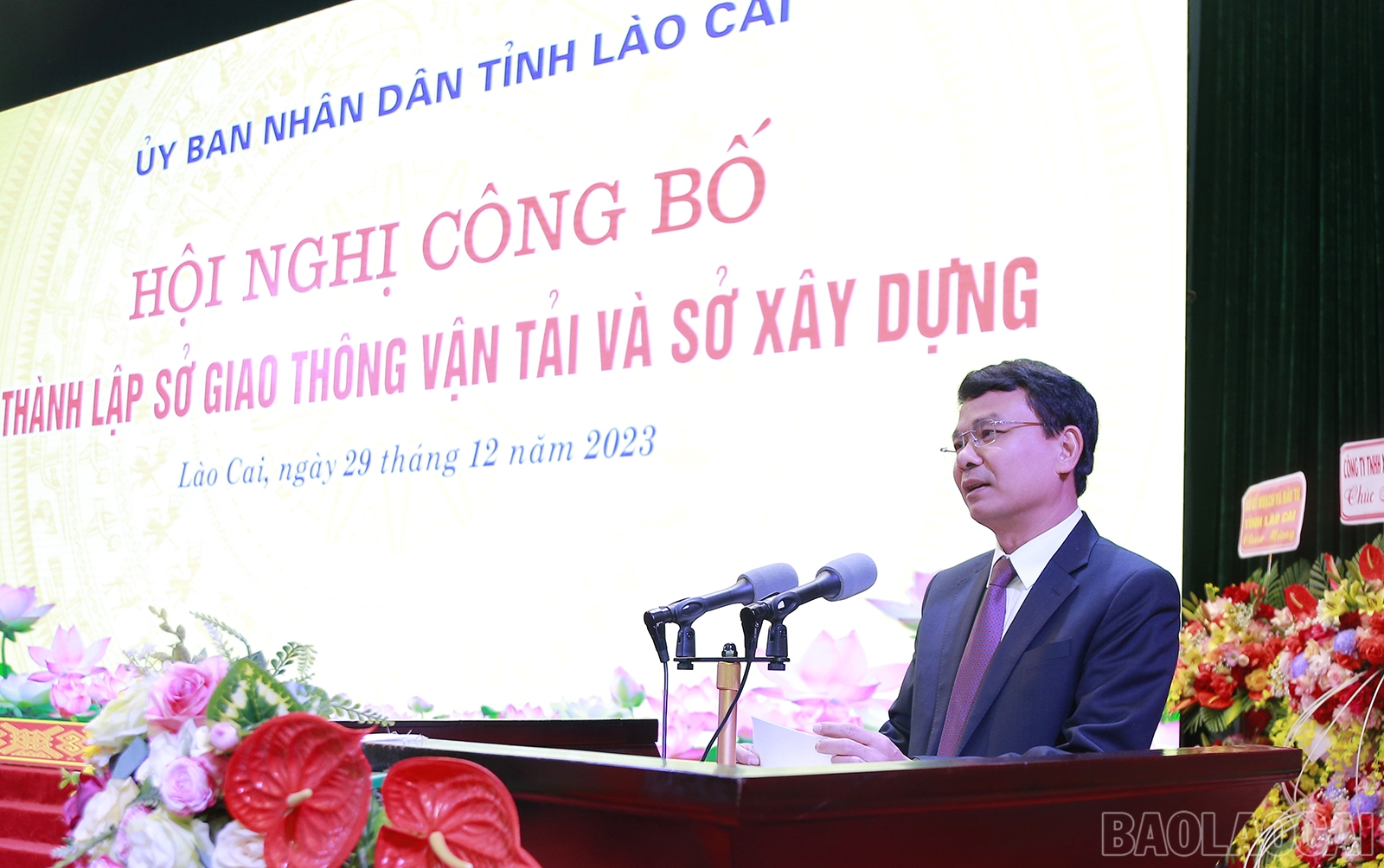 Lào Cai thành lập Sở Giao thông vận tải và Sở Xây dựng, bổ nhiệm lãnh đạo 2 Sở- Ảnh 3.