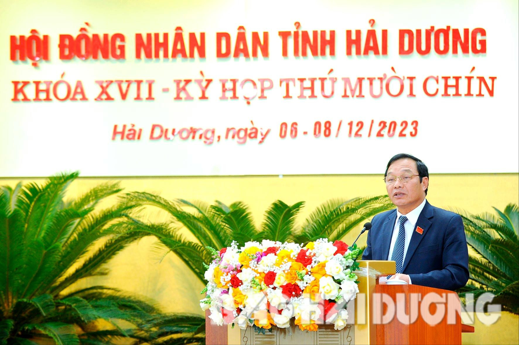 HĐND tỉnh Hải Dương thông qua 41 nghị quyết, trong đó có nhiều chính sách về an sinh xã hội- Ảnh 1.