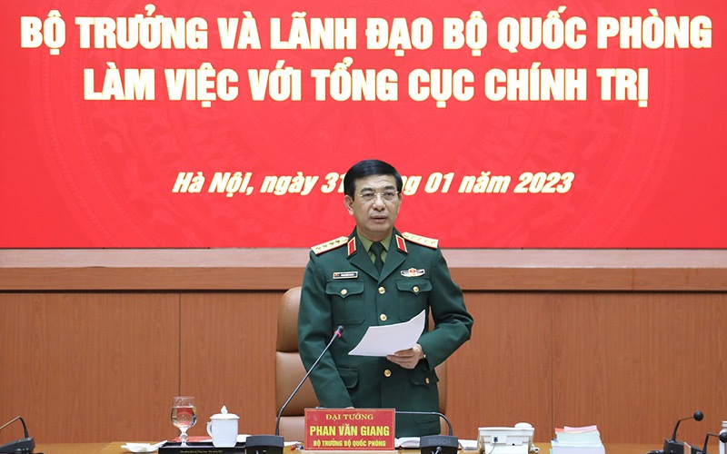 Đại tướng Phan Văn Giang chỉ đạo nghiên cứu, đề xuất chế độ chính sách đặc thù cho lực lượng làm nhiệm vụ đặc biệt