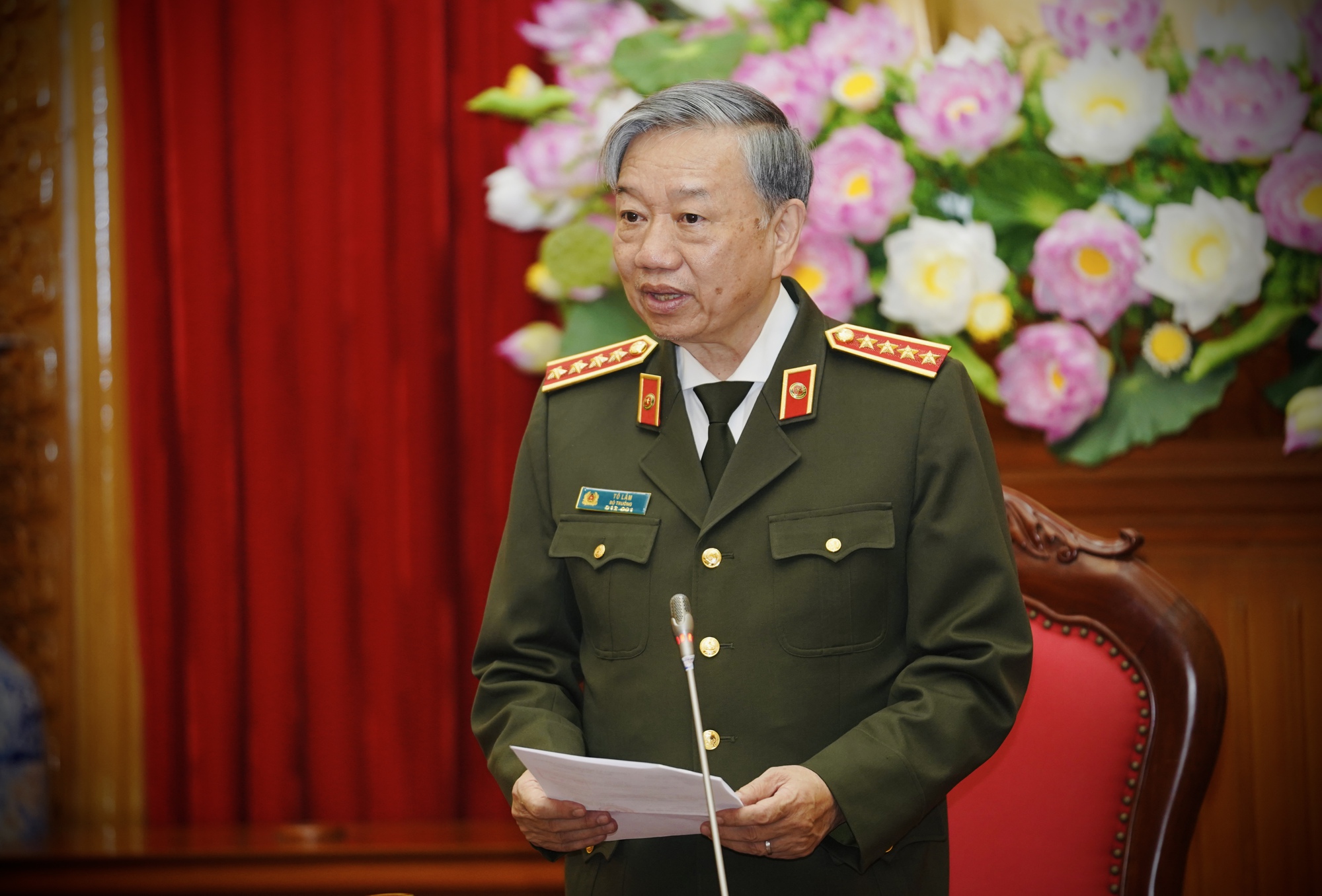 Đại tướng Tô Lâm là Trưởng ban soạn thảo Luật sửa đổi, bổ sung Luật ...
