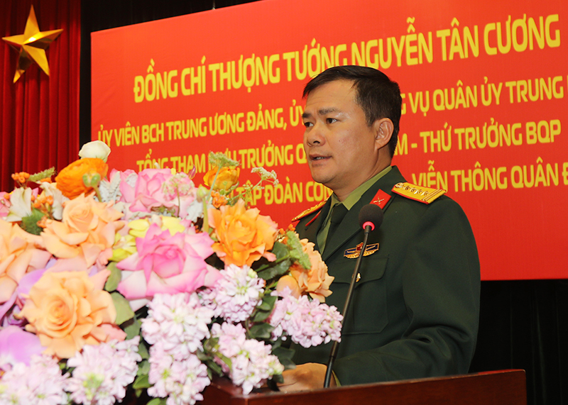 Thượng tướng Nguyễn Tân Cương thăm và làm việc với Tập đoàn Công nghiệp - Ảnh 5.