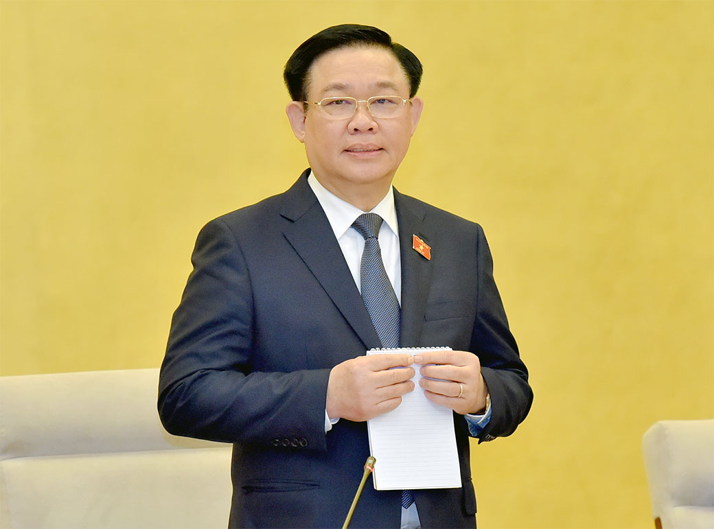 Chủ tịch Quốc hội Vương Đình Huệ: Chất vấn không phải là cuộc thi hay sát hạch, đánh đố các Bộ trưởng - Ảnh 2.