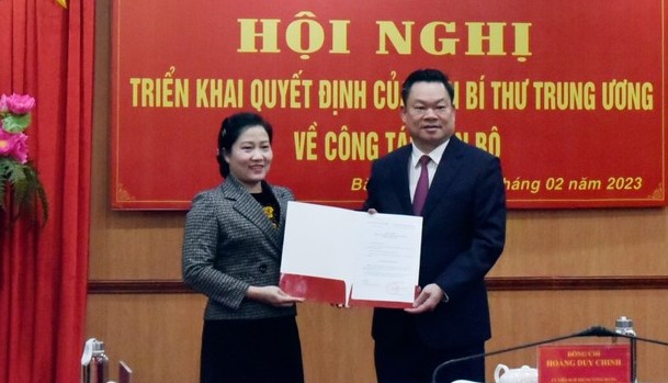 Ban Bí thư chuẩn y nữ Phó Chủ tịch UBND tỉnh tham gia Ban Thường vụ Tỉnh ủy - Ảnh 1.