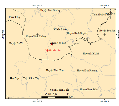 Vừa xảy ra động đất tại 2 địa phương - Ảnh 3. Vừa xảy ra động đất tại 2 địa phương - Ảnh 3.