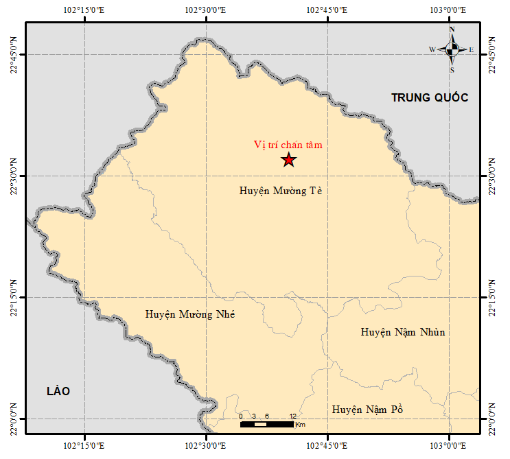 Vừa xảy ra động đất tại 2 địa phương - Ảnh 2. Vừa xảy ra động đất tại 2 địa phương - Ảnh 2.
