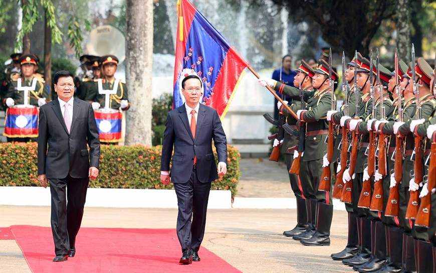 Dành ưu tiên cao nhất cho mối quan hệ hữu nghị vĩ đại Việt-Lào