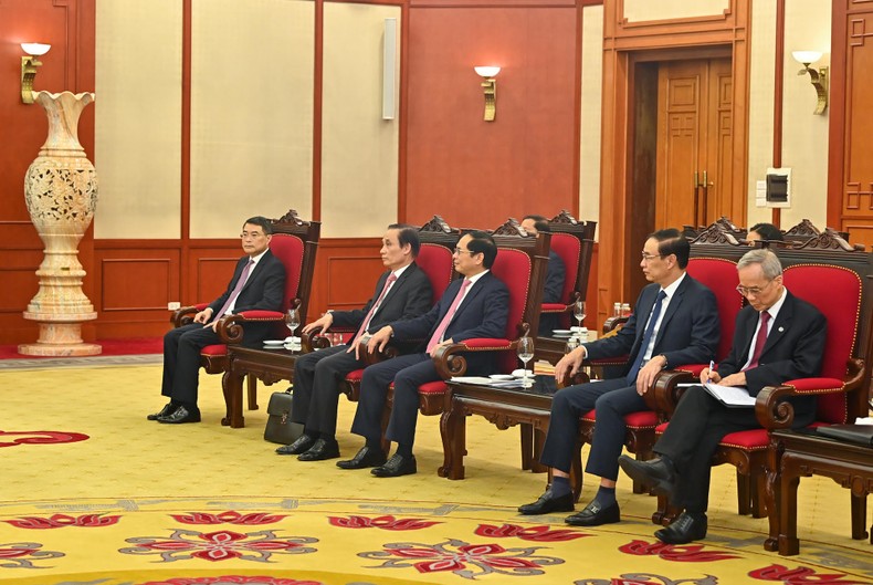 Tổng Bí thư Nguyễn Phú Trọng tiếp Bộ trưởng Bộ Ngoại giao Hoa Kỳ Antony Blinken - Ảnh 4.