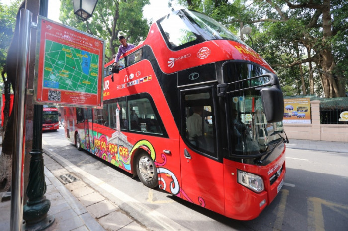 Nghỉ lễ 30/3, 1/5: Miễn phí xe buýt 2 tầng tham quan Thủ đô Hà Nội - Ảnh 3.