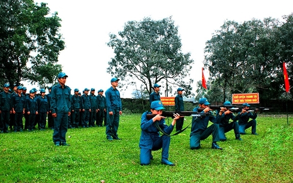 Đề xuất tăng mức phụ cấp đối với 8 nhóm chức vụ chỉ huy dân quân tự vệ