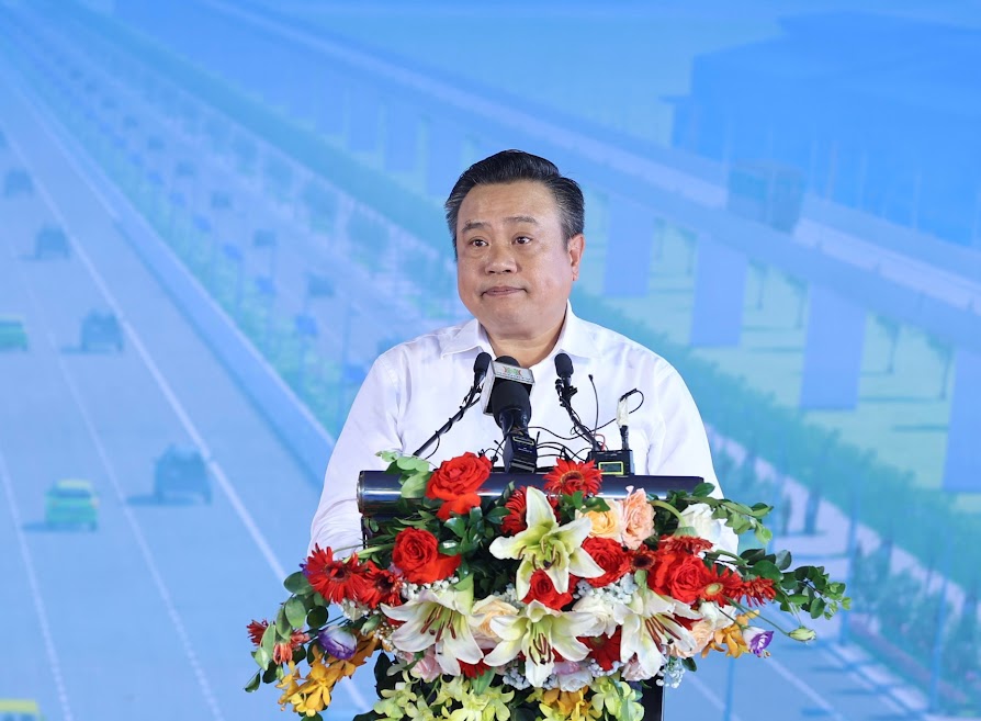 Thủ tướng phát lệnh khởi công xây dựng đường Vành đai 4 - Vùng Thủ đô Hà Nội - Ảnh 4.