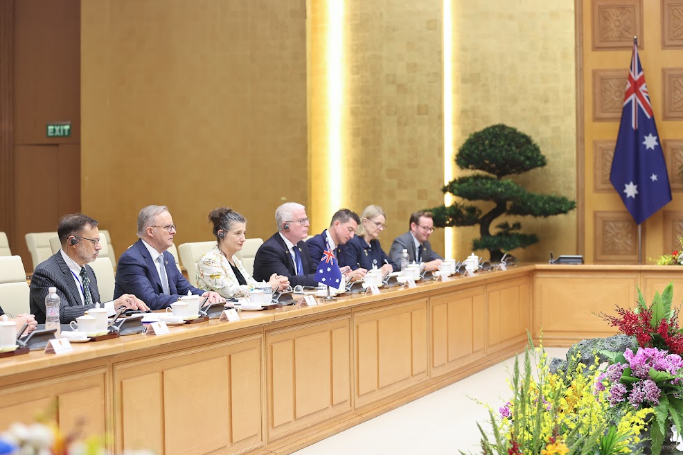Thủ tướng Phạm Minh Chính đón, hội đàm với Thủ tướng Australia Anthony Albanese - Ảnh 11.