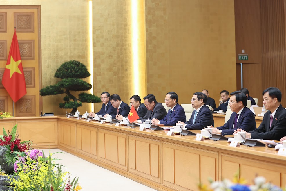 Thủ tướng Phạm Minh Chính đón, hội đàm với Thủ tướng Australia Anthony Albanese - Ảnh 12.