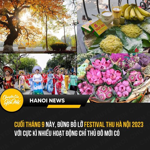 Festival Thu Hà Nội - Ảnh 1.