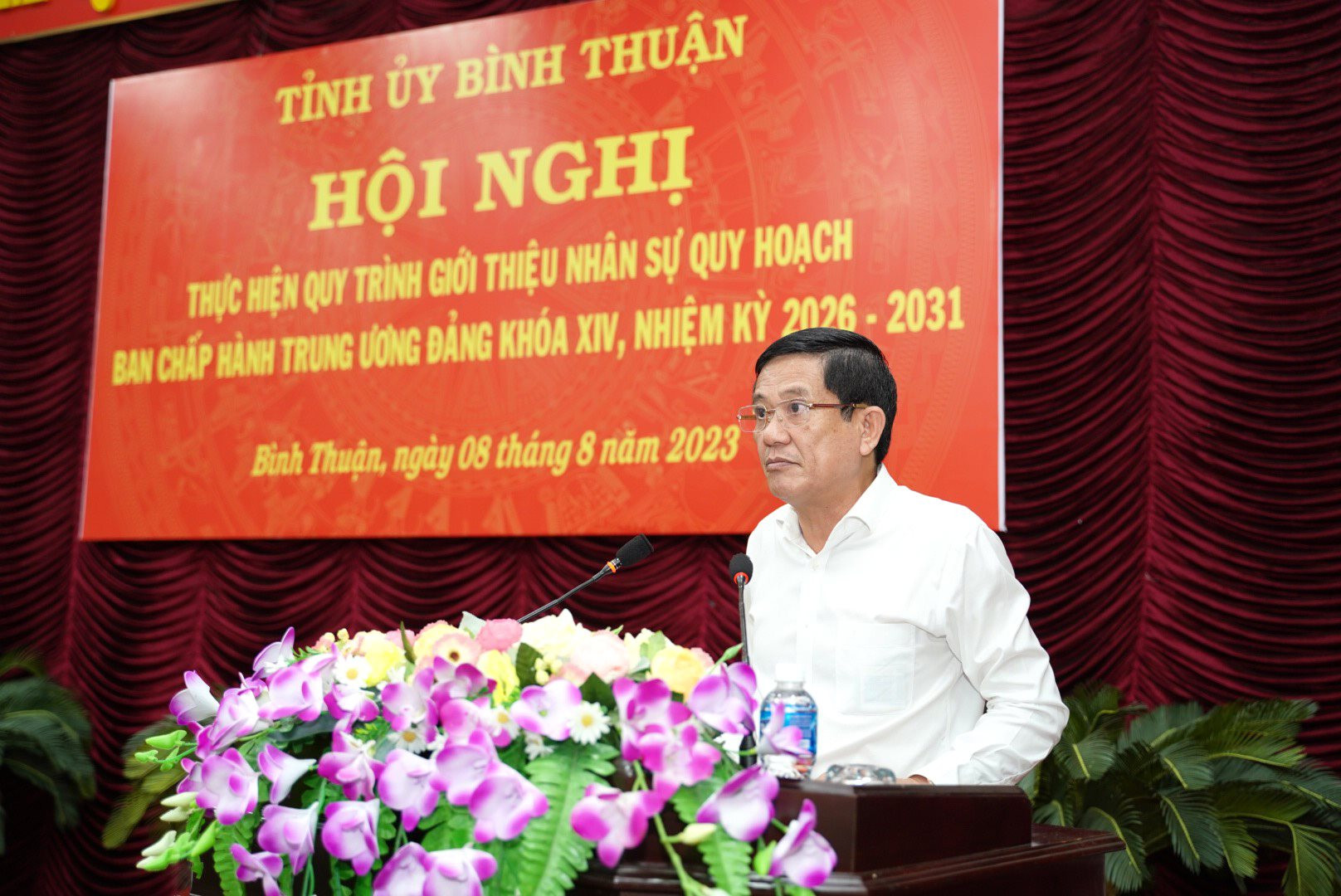 Bình Thuận giới thiệu nhân sự quy hoạch Ủy viên BCH Trung ương, khóa XIV - Ảnh 2.