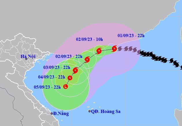 CẬP NHẬT: Tin Bão số 3 (bão SAOLA) và các chỉ đạo ứng phó - Ảnh 1.