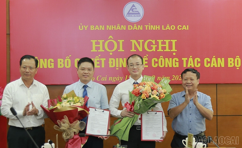 UBND tỉnh Lào Cai điều động, bổ nhiệm Phó Giám đốc Sở, Phó Chánh Văn phòng - Ảnh 1.
