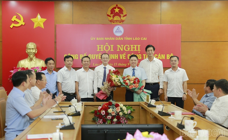 UBND tỉnh Lào Cai điều động, bổ nhiệm Phó Giám đốc Sở, Phó Chánh Văn phòng - Ảnh 3.
