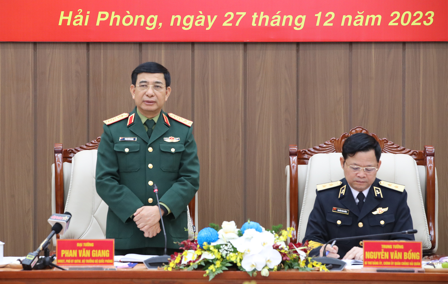 Đại tướng Phan Văn Giang: Sáp nhập cơ quan, đơn vị phải quan tâm nhất vấn đề con người- Ảnh 2.