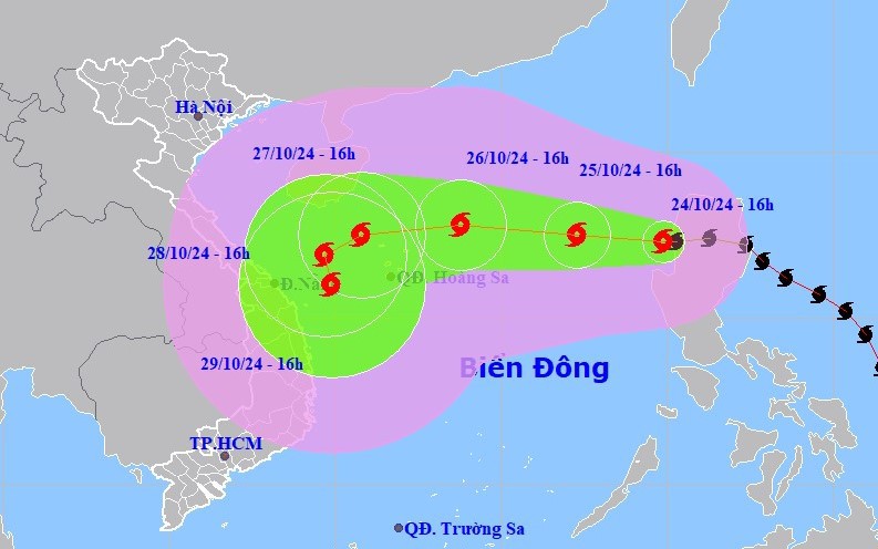 Ứng phó bão số 6 (bão TRAMI): Chủ động cấm biển, kiên quyết di dời dân ra khỏi khu vực nguy hiểm