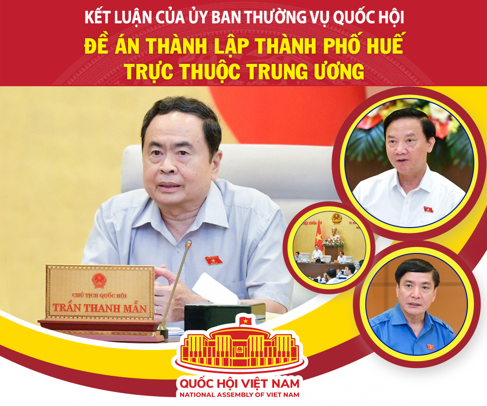 Tán thành việc thành lập quận Phú Xuân, Thuận Hóa, TAND, Viện KSND thành phố Huế trực thuộc Trung ương- Ảnh 1.