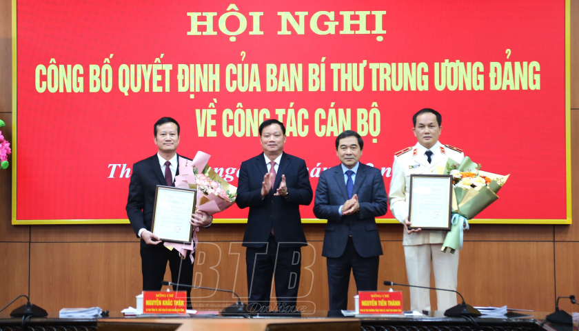 Ban Bí thư chuẩn y Phó Bí thư Tỉnh ủy; chỉ định 6 nhân sự mới- Ảnh 4.