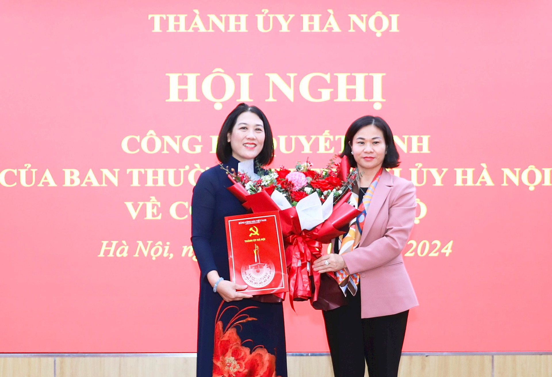 Ban Thường vụ Thành ủy, UBND thành phố Hà Nội bổ nhiệm, chuẩn y nhân sự 2 cơ quan- Ảnh 4.