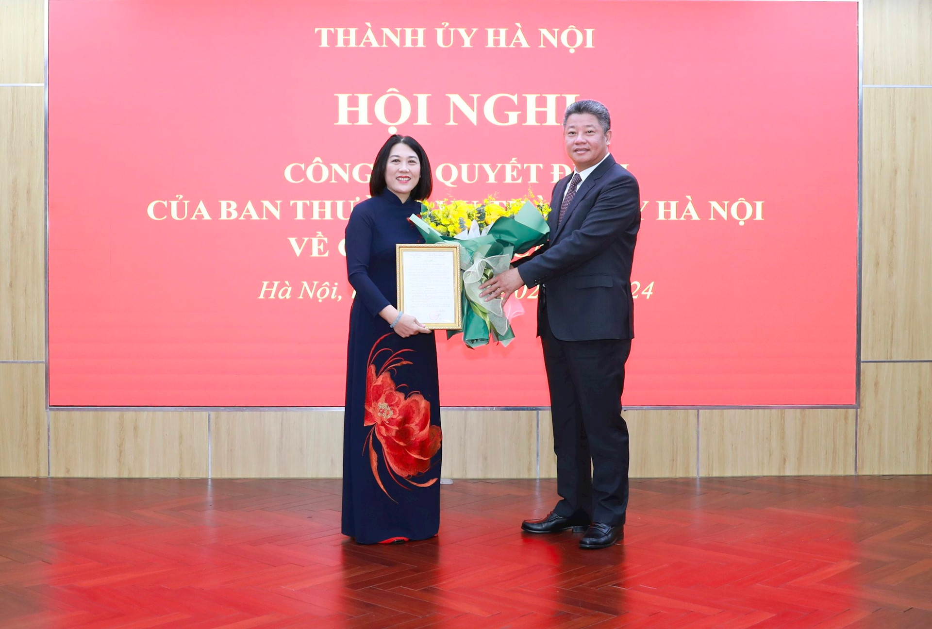 Ban Thường vụ Thành ủy, UBND thành phố Hà Nội bổ nhiệm, chuẩn y nhân sự 2 cơ quan- Ảnh 5.