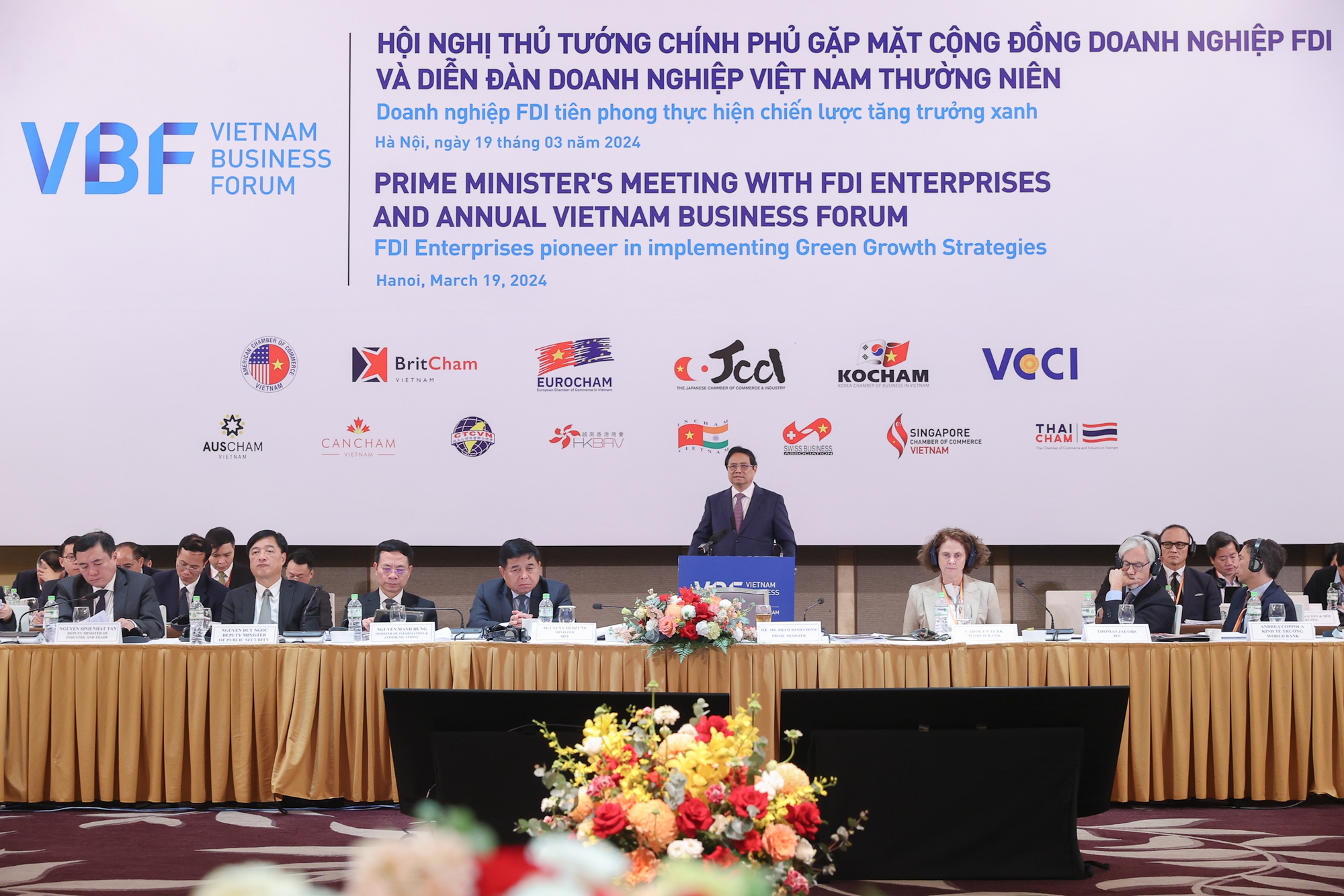 Thủ tướng kêu gọi doanh nghiệp FDI '3 tiên phong', '3 đẩy mạnh'; Việt Nam cam kết '3 bảo đảm', '3 đột phá', '3 tăng cường'- Ảnh 9.