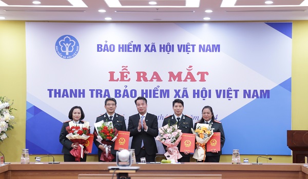 Ra mắt Thanh tra BHXH Việt Nam, khởi đầu hành trình phát triển mới- Ảnh 1.
