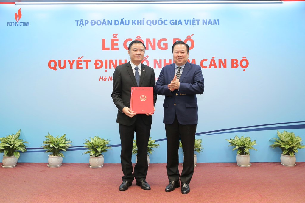 Trao quyết định bổ nhiệm Tổng Giám đốc Tập đoàn Dầu khí Việt Nam- Ảnh 1.