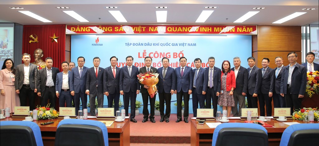 Trao quyết định bổ nhiệm Tổng Giám đốc Tập đoàn Dầu khí Việt Nam- Ảnh 5.