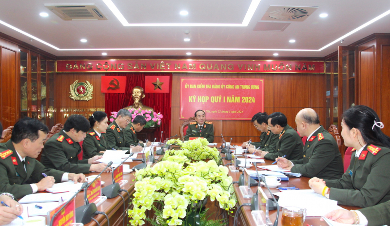 UBKT Đảng ủy Công an Trung ương xem xét, đề nghị kỷ luật tổ chức đảng, đảng viên- Ảnh 1.