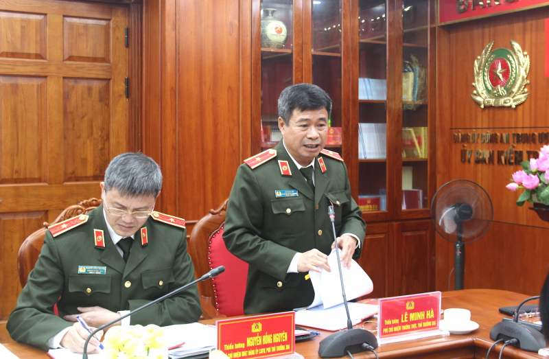UBKT Đảng ủy Công an Trung ương xem xét, đề nghị kỷ luật tổ chức đảng, đảng viên- Ảnh 2.