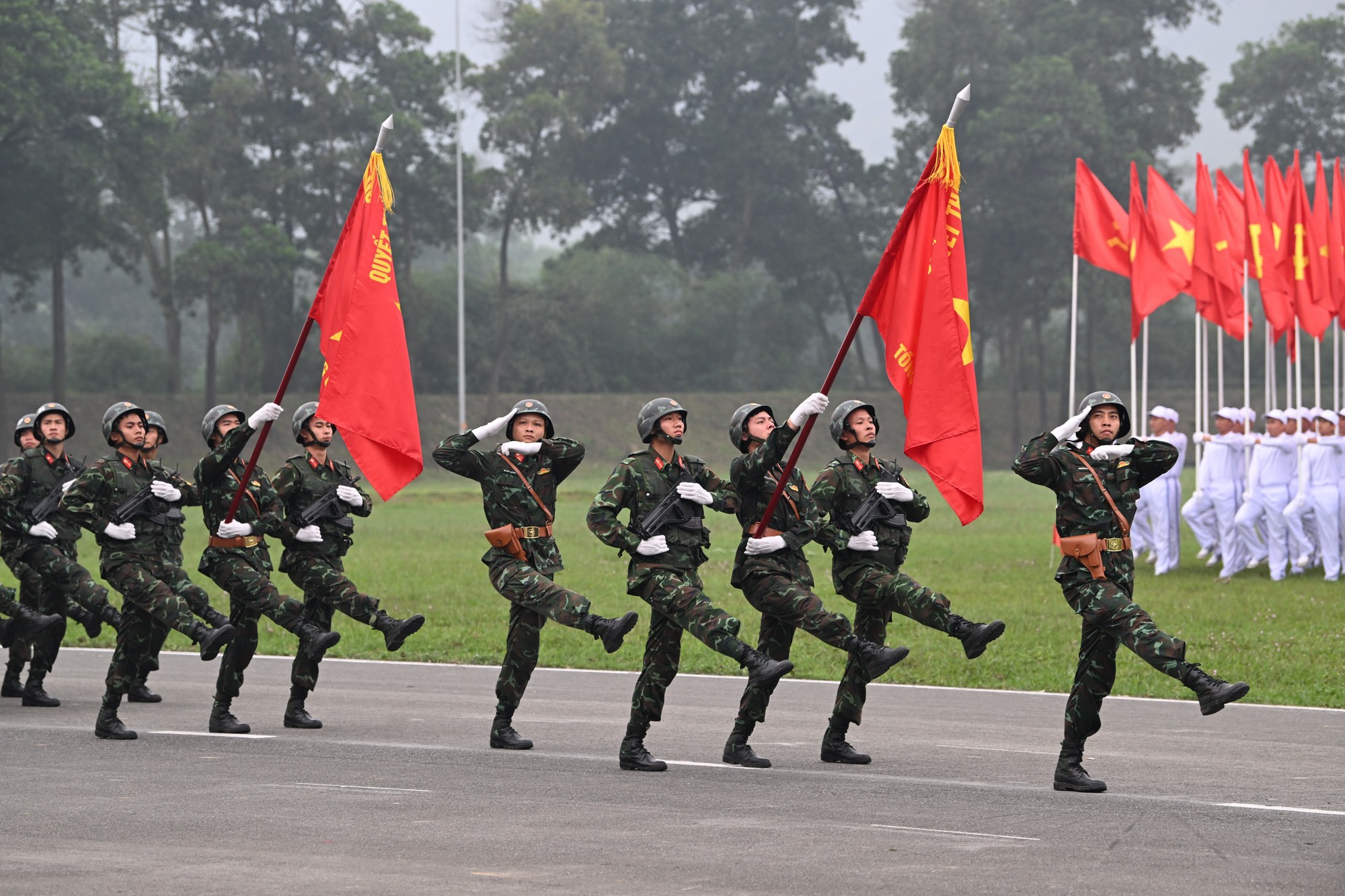 Diễu binh, diễu hành biểu dương lực lượng, khẳng định tầm vóc, giá trị lịch sử vĩ đại của Chiến thắng Điện Biên Phủ- Ảnh 10.
