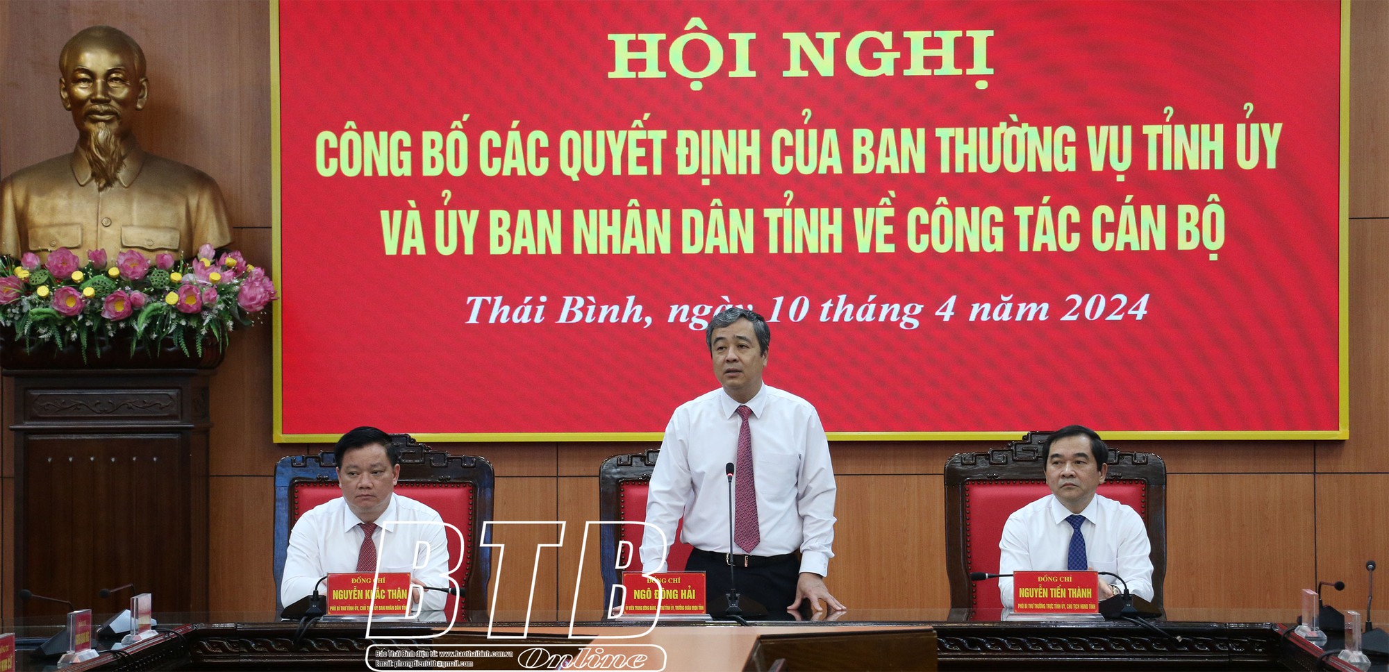 Bổ nhiệm Bí thư Huyện ủy, Phó Bí thư Tỉnh đoàn làm Giám đốc, Phó Giám đốc Sở- Ảnh 2.