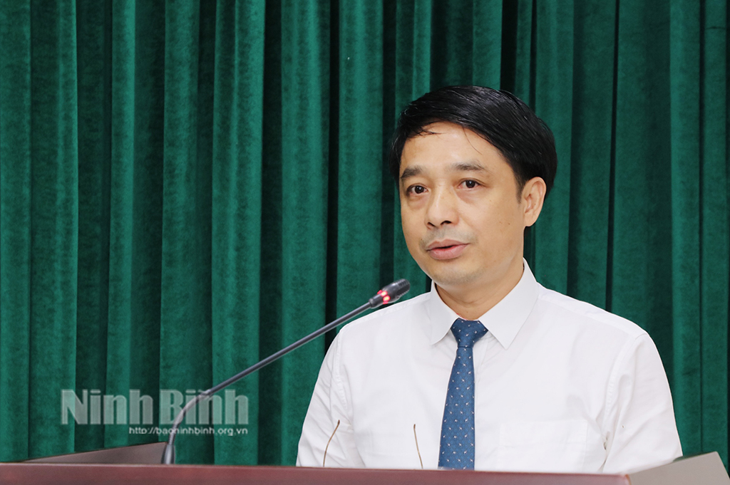 Công bố quyết định của Ban Thường vụ Tỉnh ủy Ninh Bình về công tác cán bộ- Ảnh 4.
